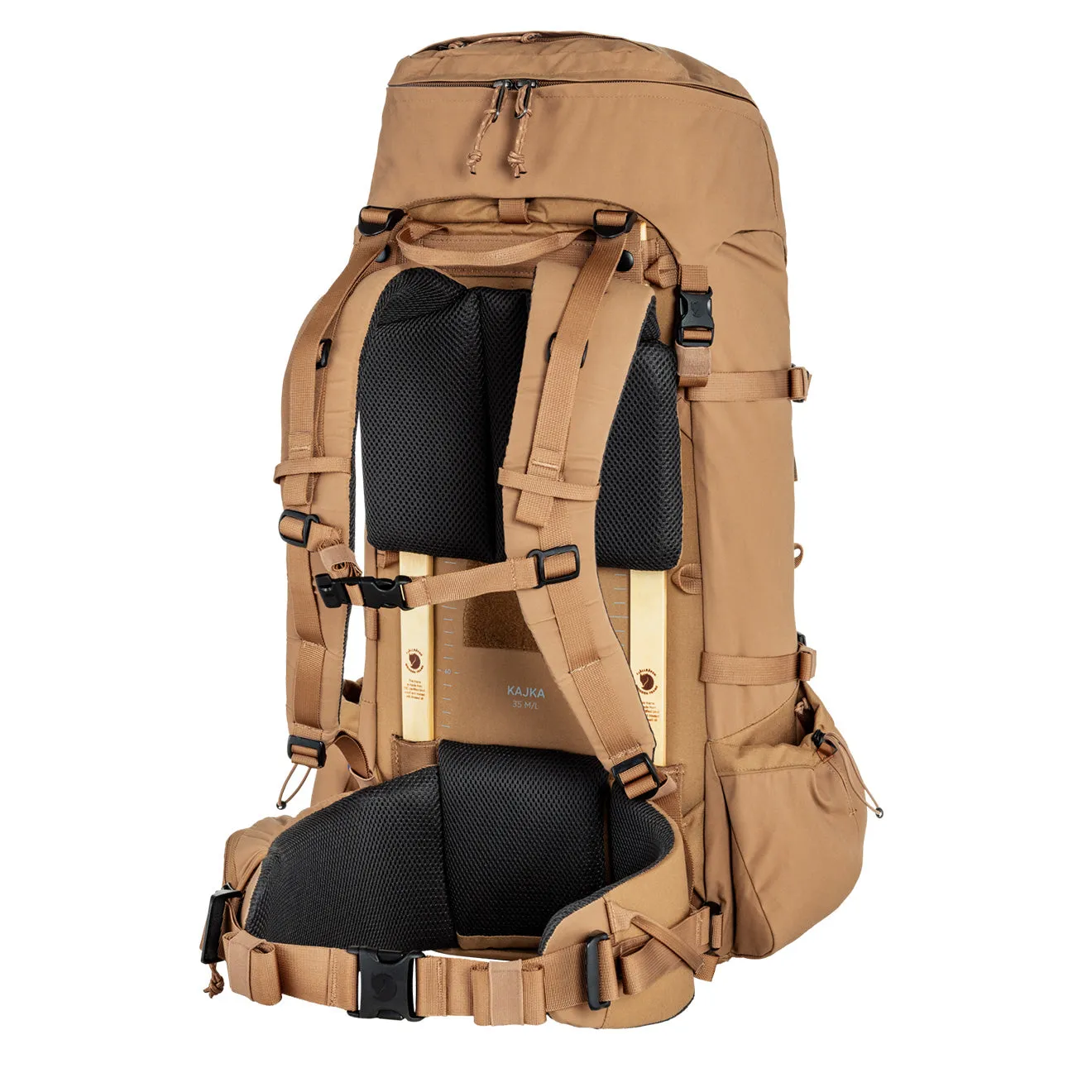 Doorbuster Fjallraven Kajka 35 Backpack M/L Khaki Dust  Stylish & Comfortable