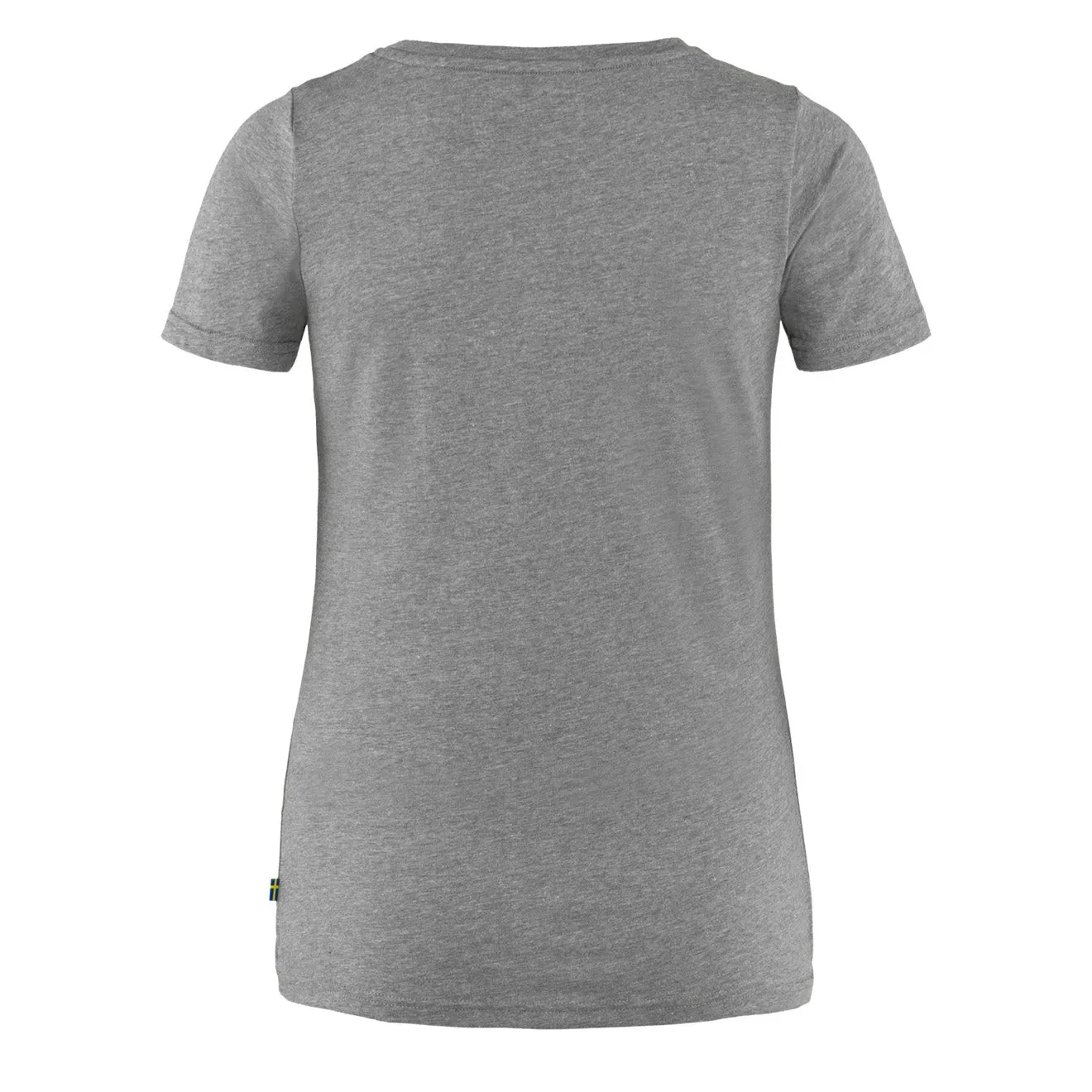Editors Choice Fjallraven Womens Logo T-Shirt Grey Melange  Limited Availability!