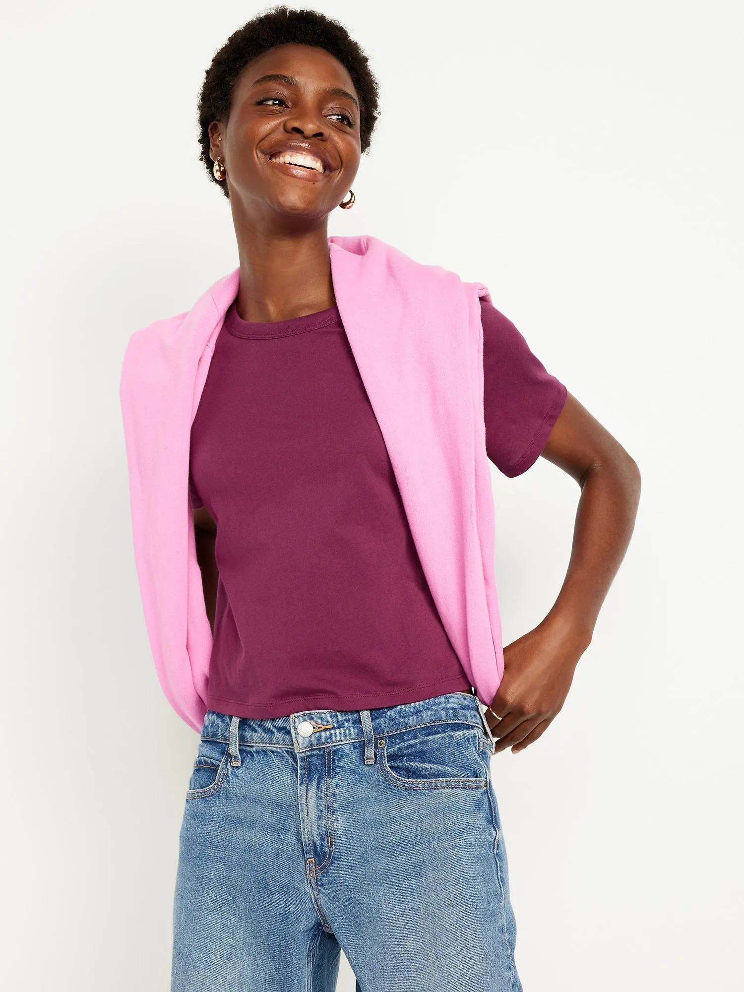 EveryWear Crop T-Shirt