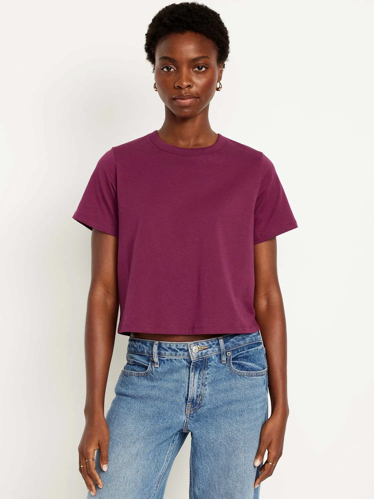 EveryWear Crop T-Shirt
