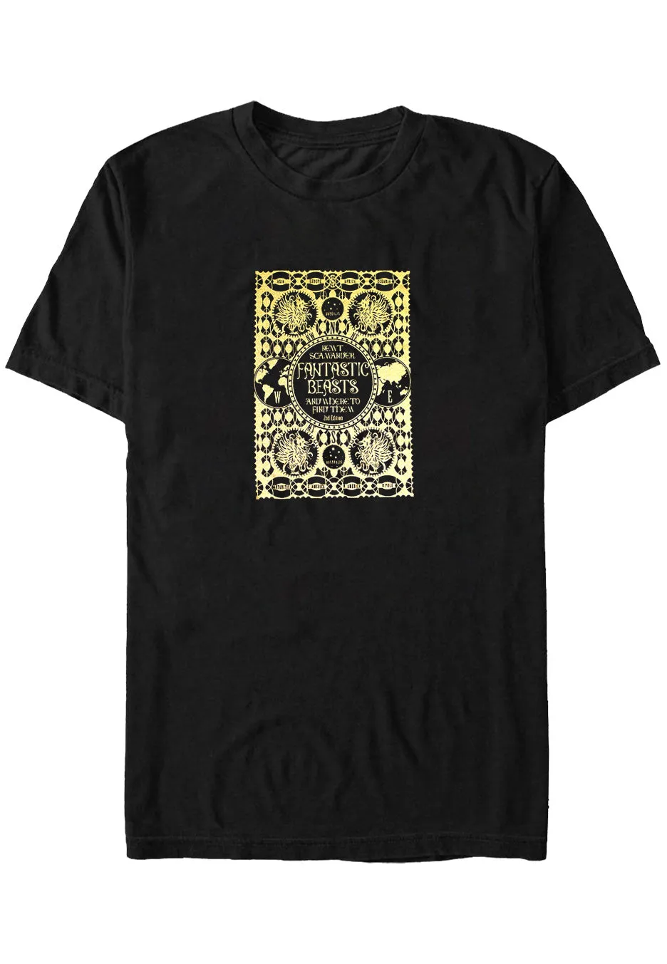 Fantastic Beasts - Golden Logo - T-Shirt