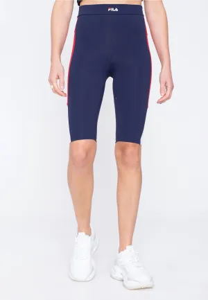 Fila - Basel Short Medieval Blue True Red Bright White - Leggings