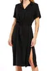 Final Few Short Sleeve Half Button Pop Over Shirt Dress  Almost Sold Out!