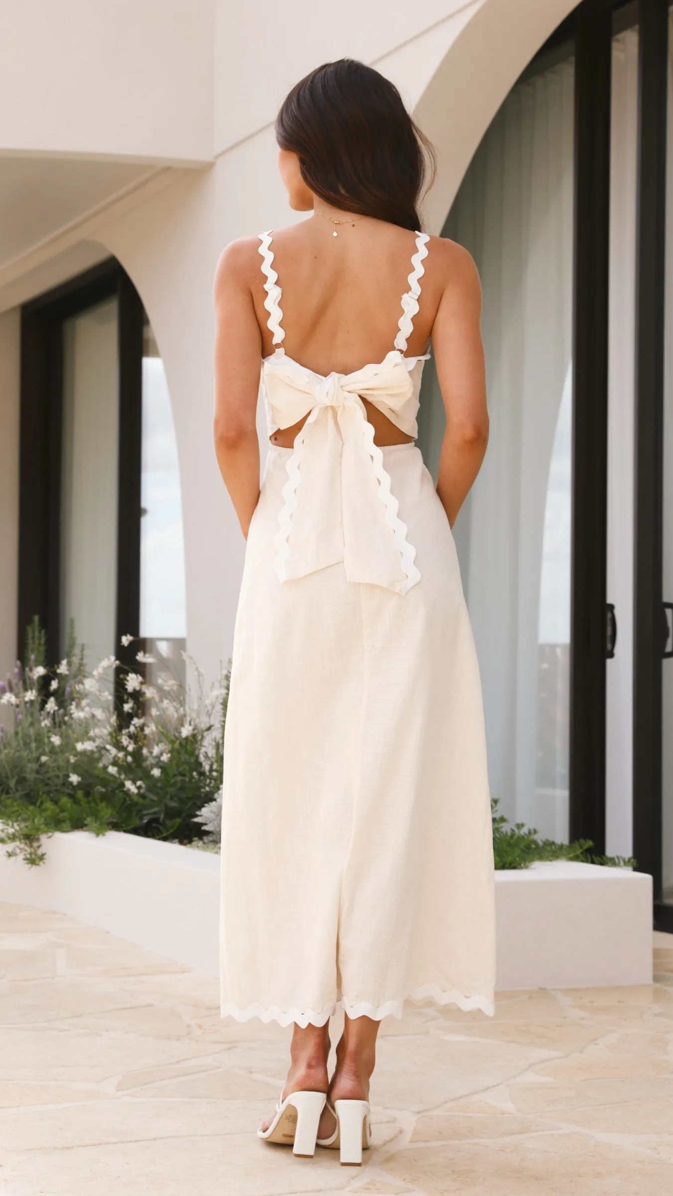 Fiora Maxi Dress - Oat Billy J
