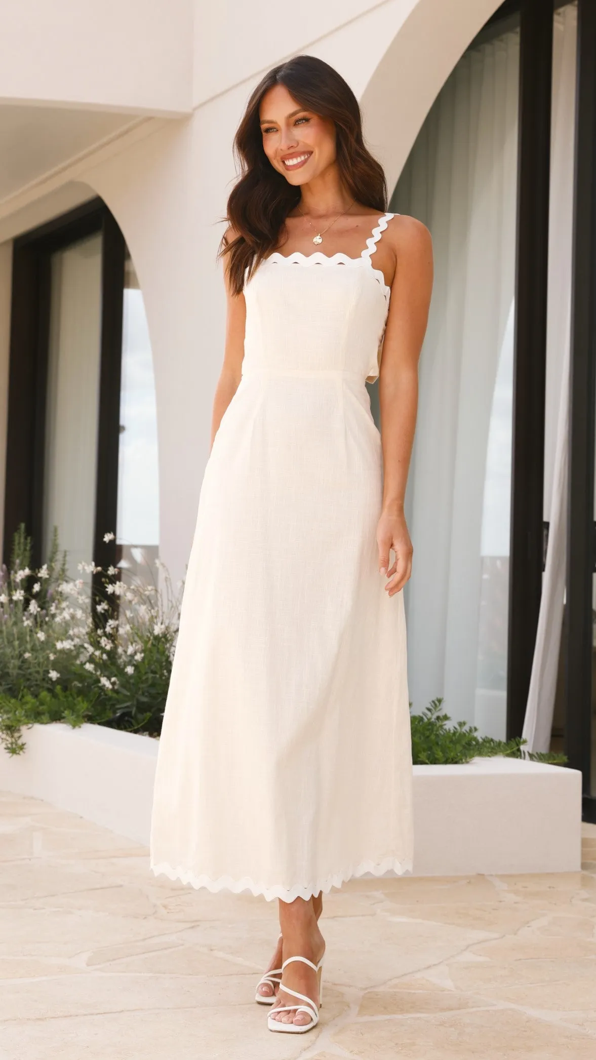 Fiora Maxi Dress - Oat Billy J