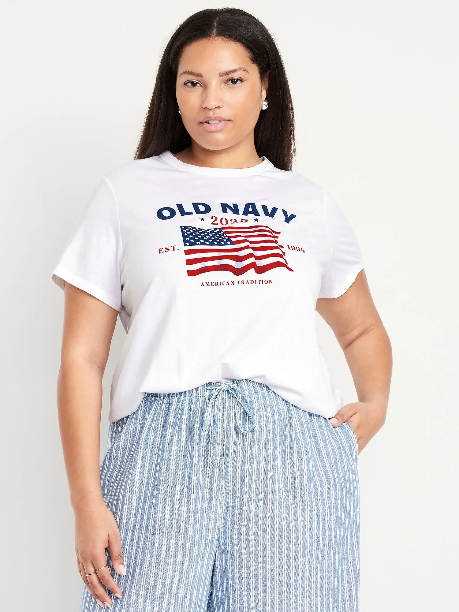 Flag-Graphic T-Shirt