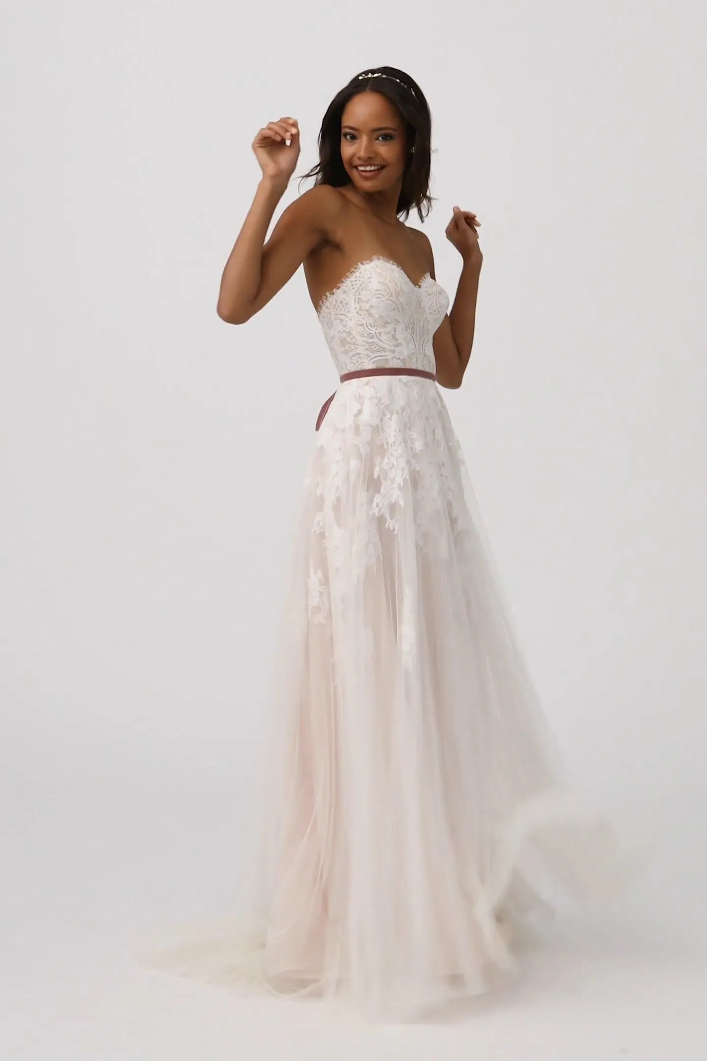 Flash Sale BHLDN Willowby Geranium Gown  Stylish & Comfortable
