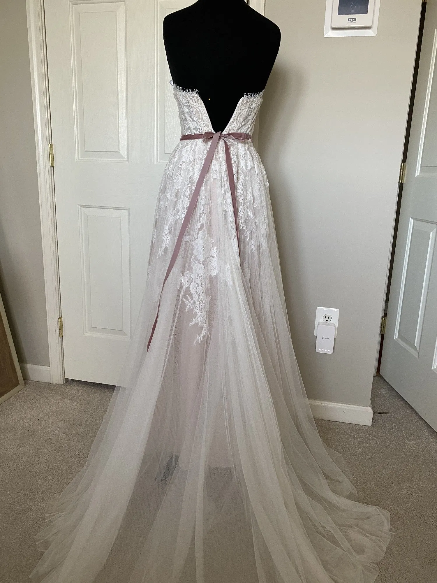 Flash Sale BHLDN Willowby Geranium Gown  Stylish & Comfortable
