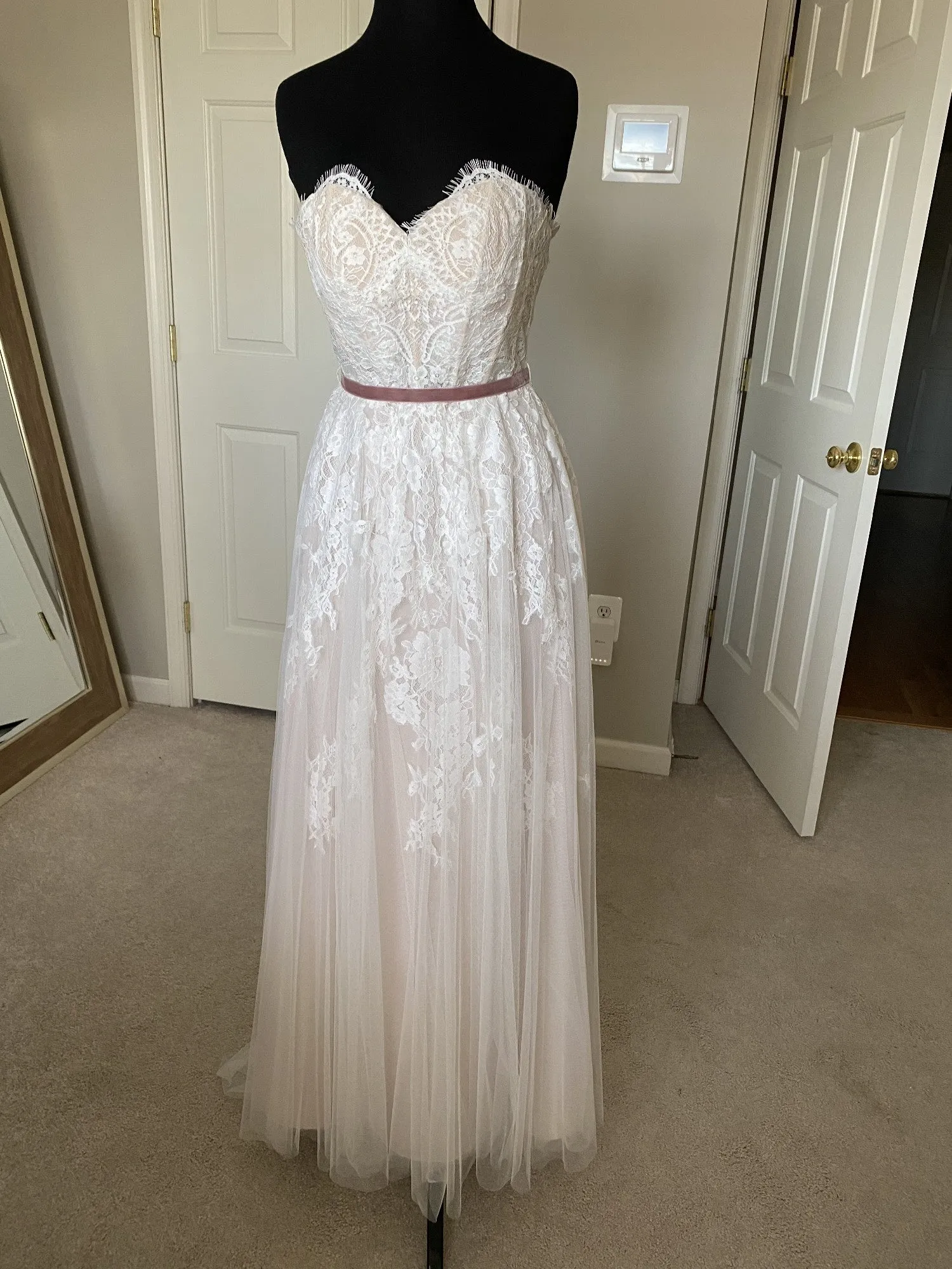 Flash Sale BHLDN Willowby Geranium Gown  Stylish & Comfortable