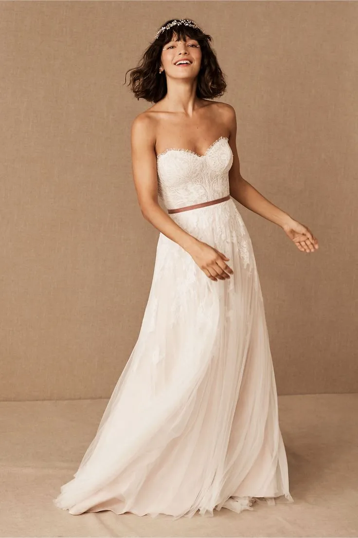 Flash Sale BHLDN Willowby Geranium Gown  Stylish & Comfortable