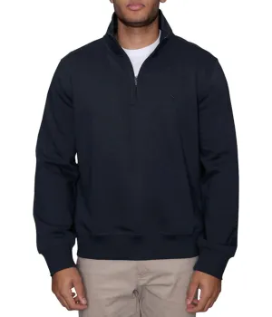 Flash Sale Quarter Zip Luxe Fleece Pullover Black  Ends Soon!