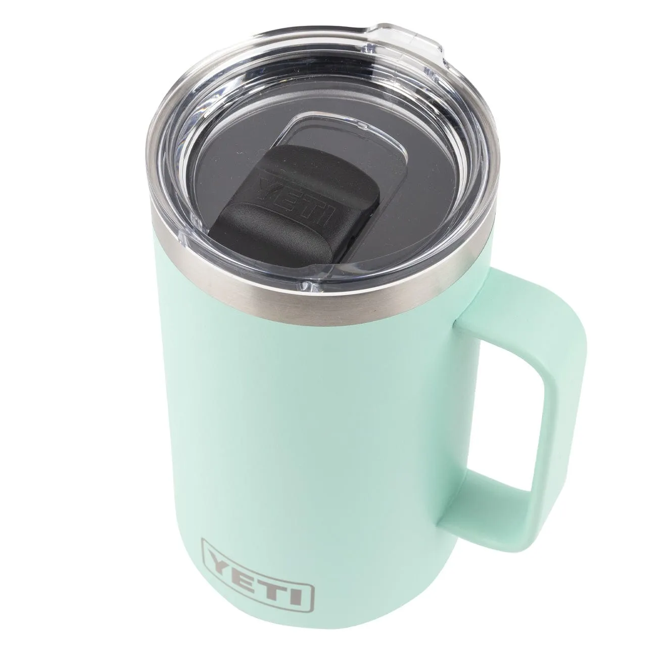 Flash Sale YETI Rambler 24oz Mug MS Seafoam  Limited Availability!