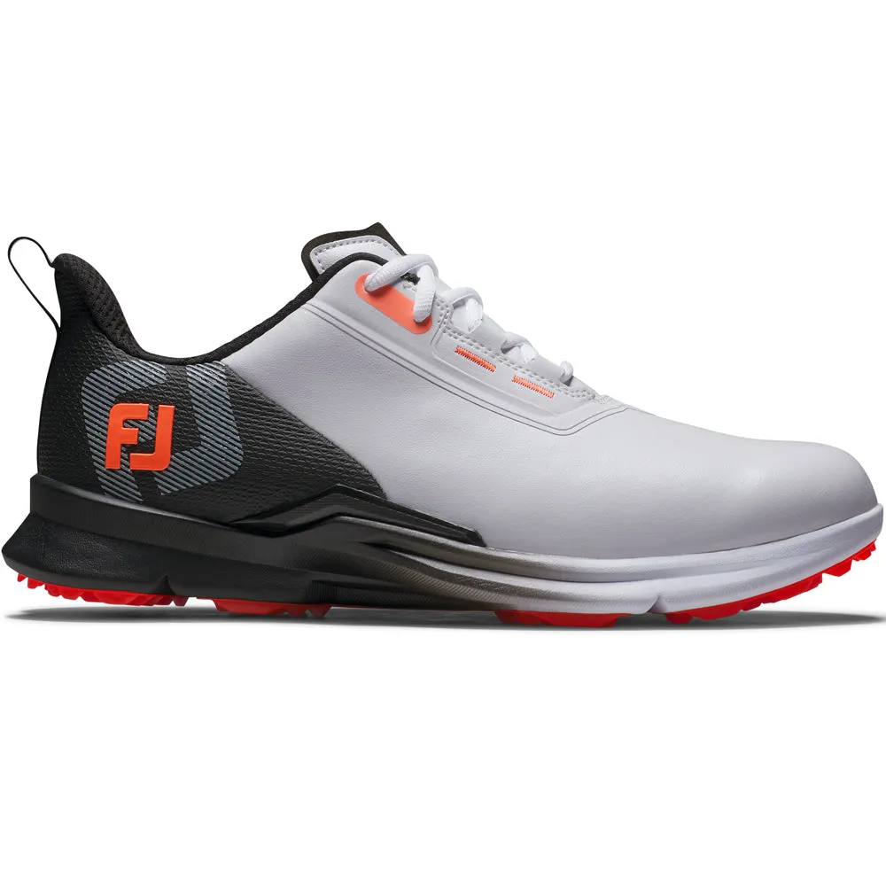 FootJoy Fuel Spikeless Shoes - White/Black/Red