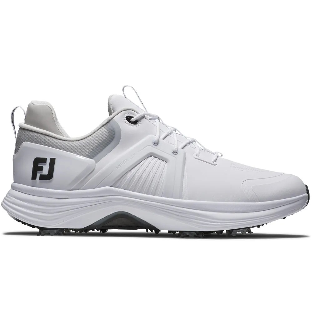 FootJoy Hyperflex Carbon Spiked Waterproof Shoes - White