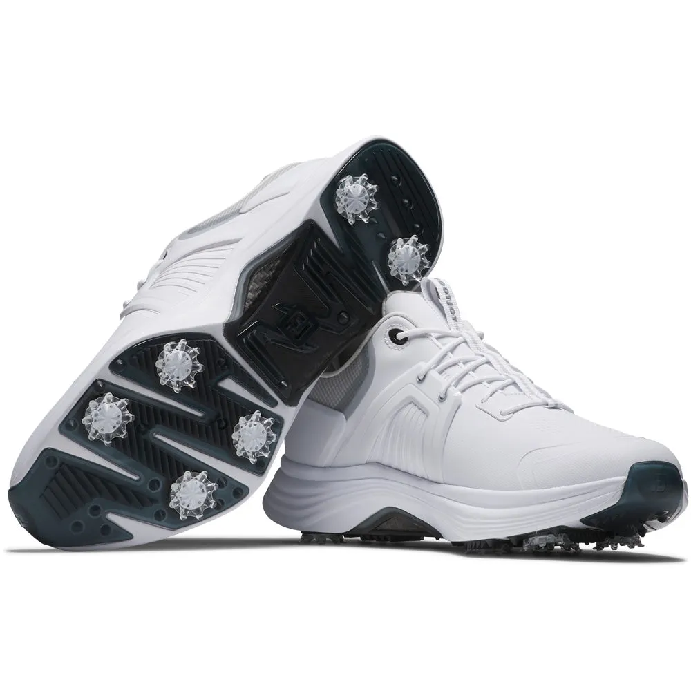 FootJoy Hyperflex Carbon Spiked Waterproof Shoes - White