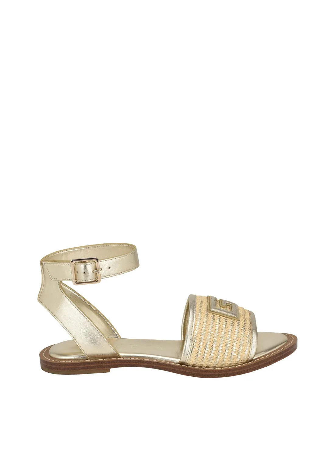 Gold Shay Sandals Guess