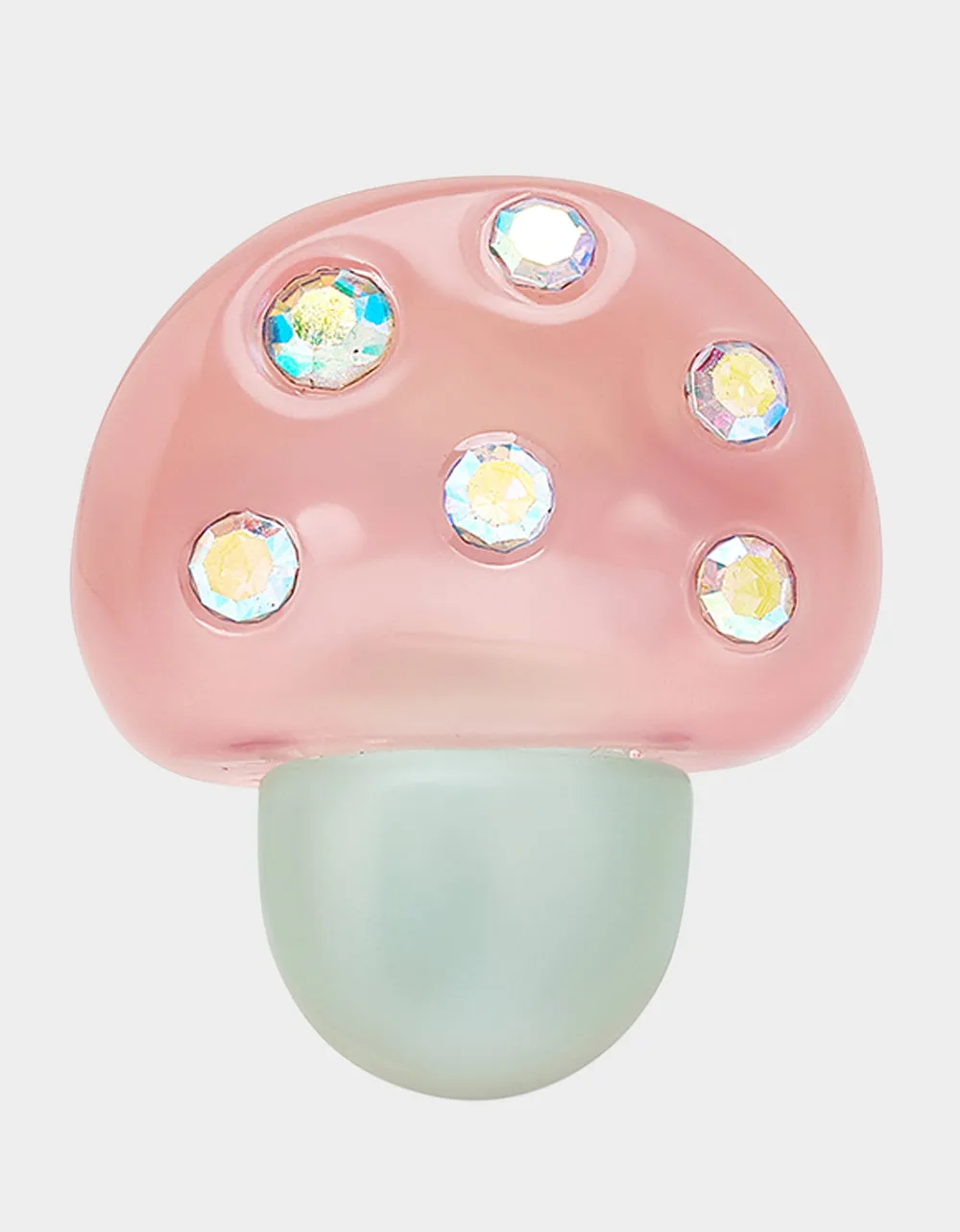 HOP TO IT MUSHROOM STRETCH RING PINK Betsey Johnson