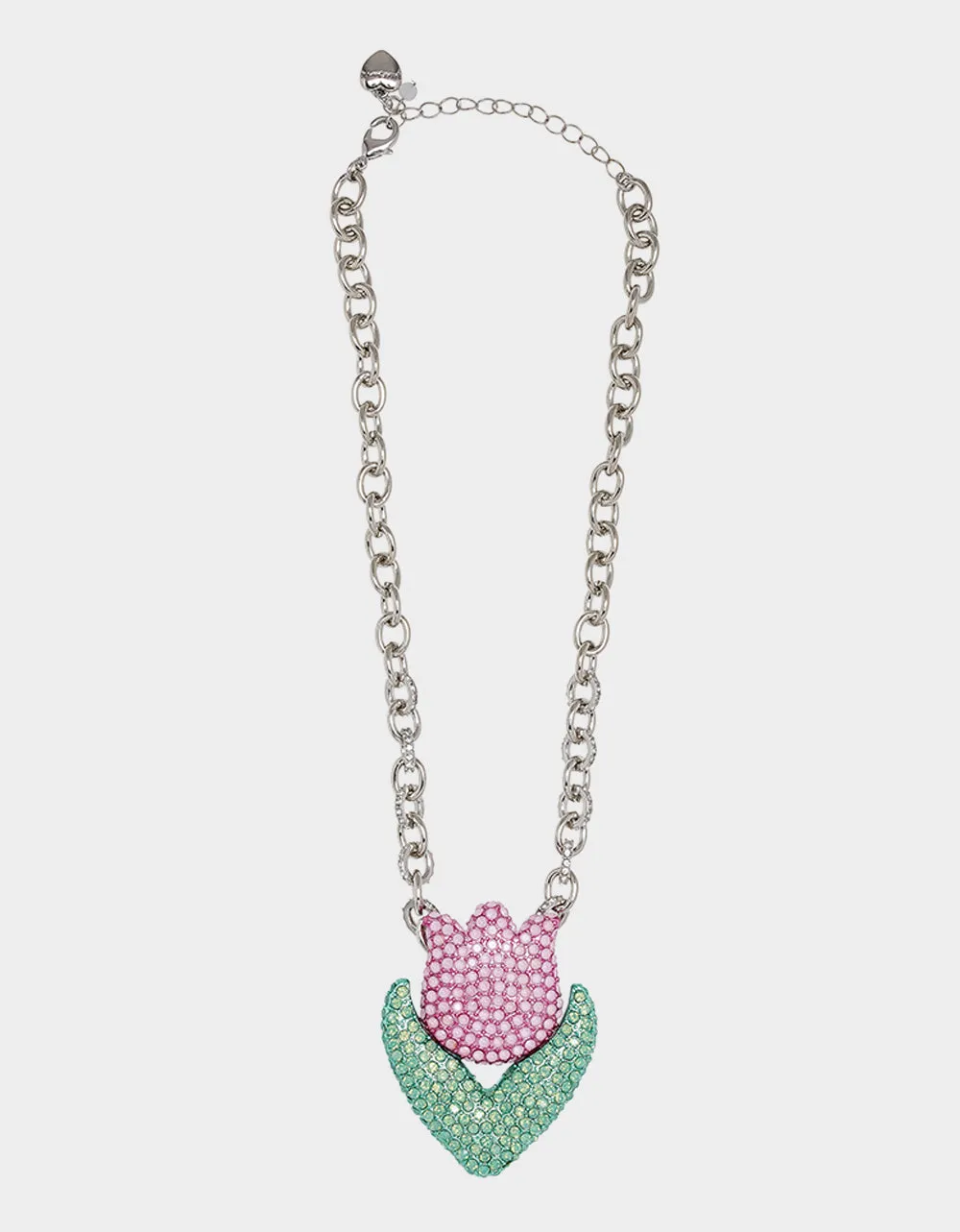 HOP TO IT TULIP PENDANT PINK Betsey Johnson