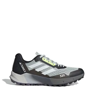 Hot Deal Adidas Terrex Agravic Flow 2.0 Trail Running Shoes Wonder Silver / Crystal White / Lucid Lemon  Limited Availability!