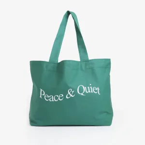 Hot Deal Museum of Peace and Quiet Wordmark Dyed Tote Bag  Last Chance!