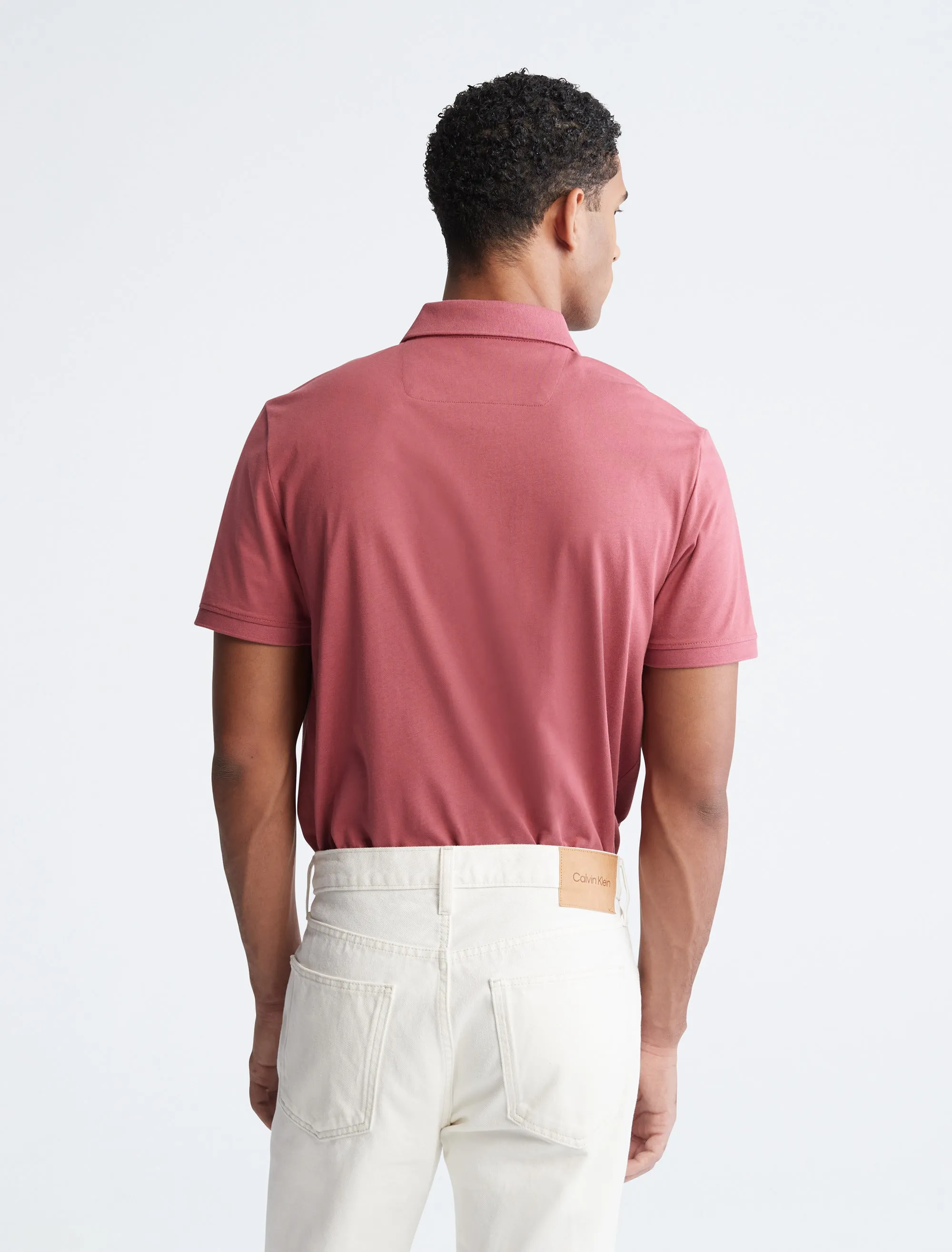Hot Deal SS SMOOTH COTTON Solid Polo  Today Only!