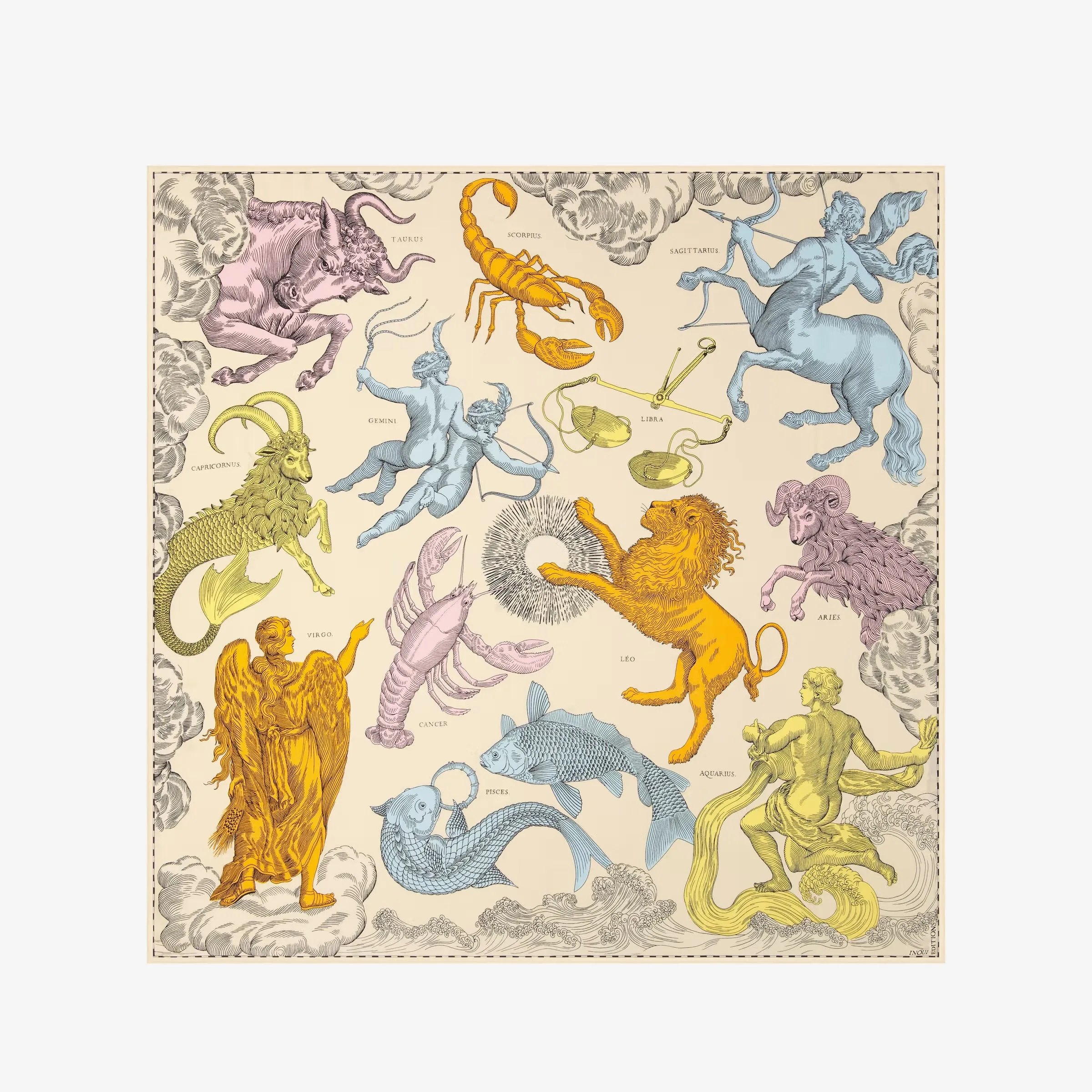 INOUI EDITIONS - ASTOLOGIE SCARF IN MULTI