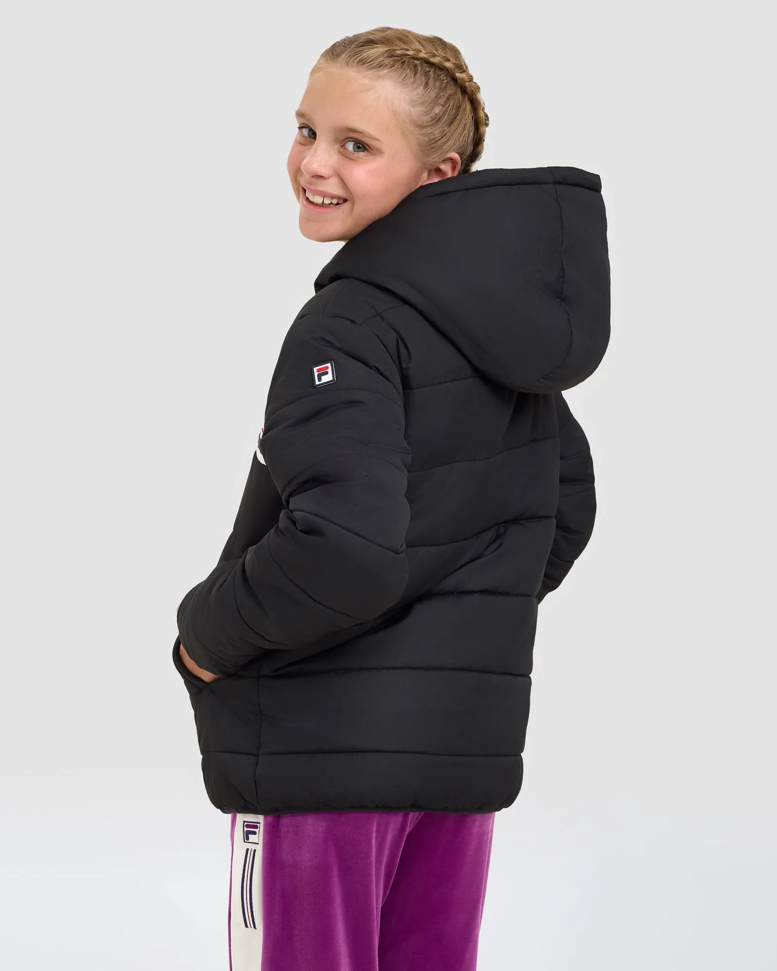 Kids Ashley Puff Jacket -FILA