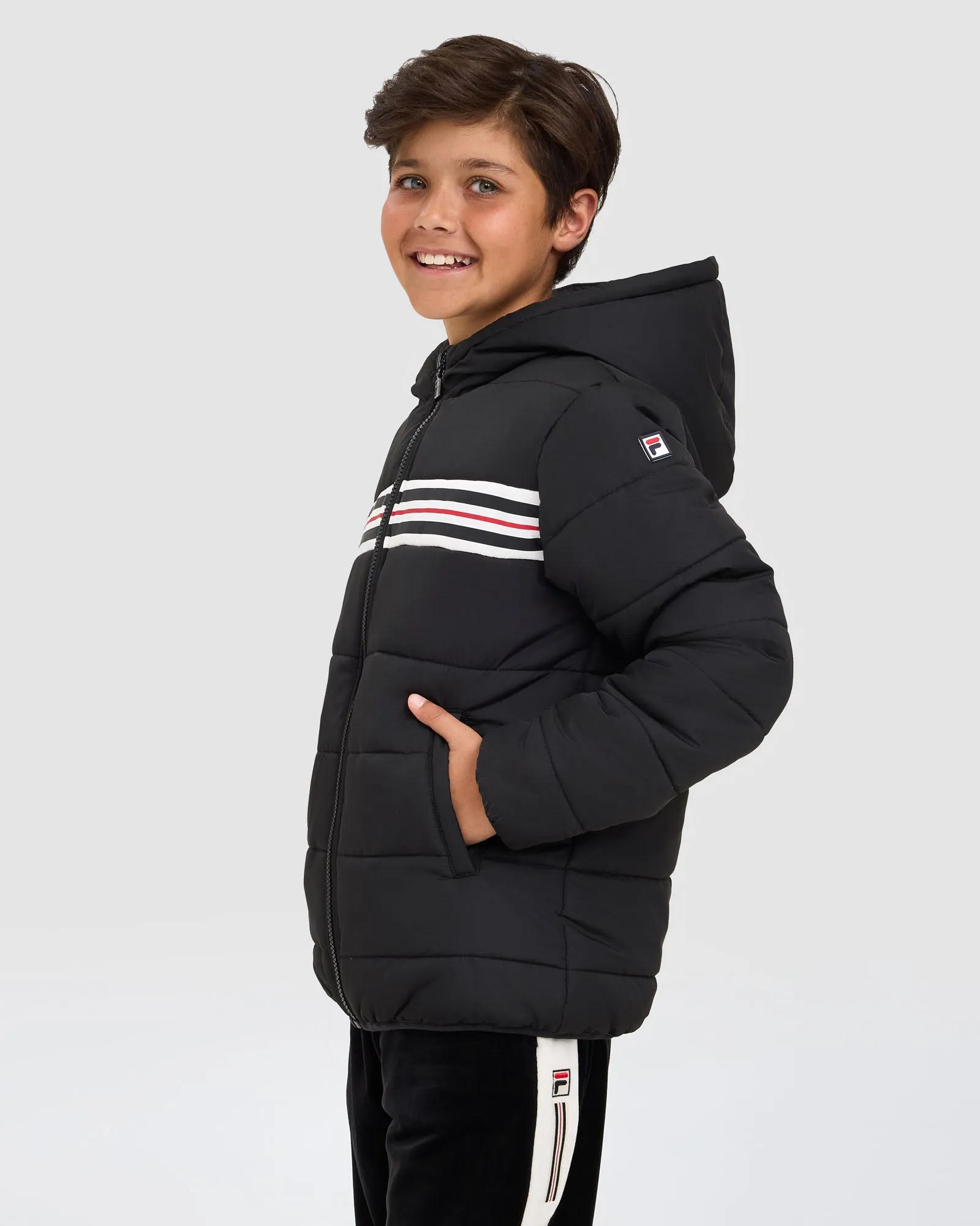 Kids Ashley Puff Jacket -FILA