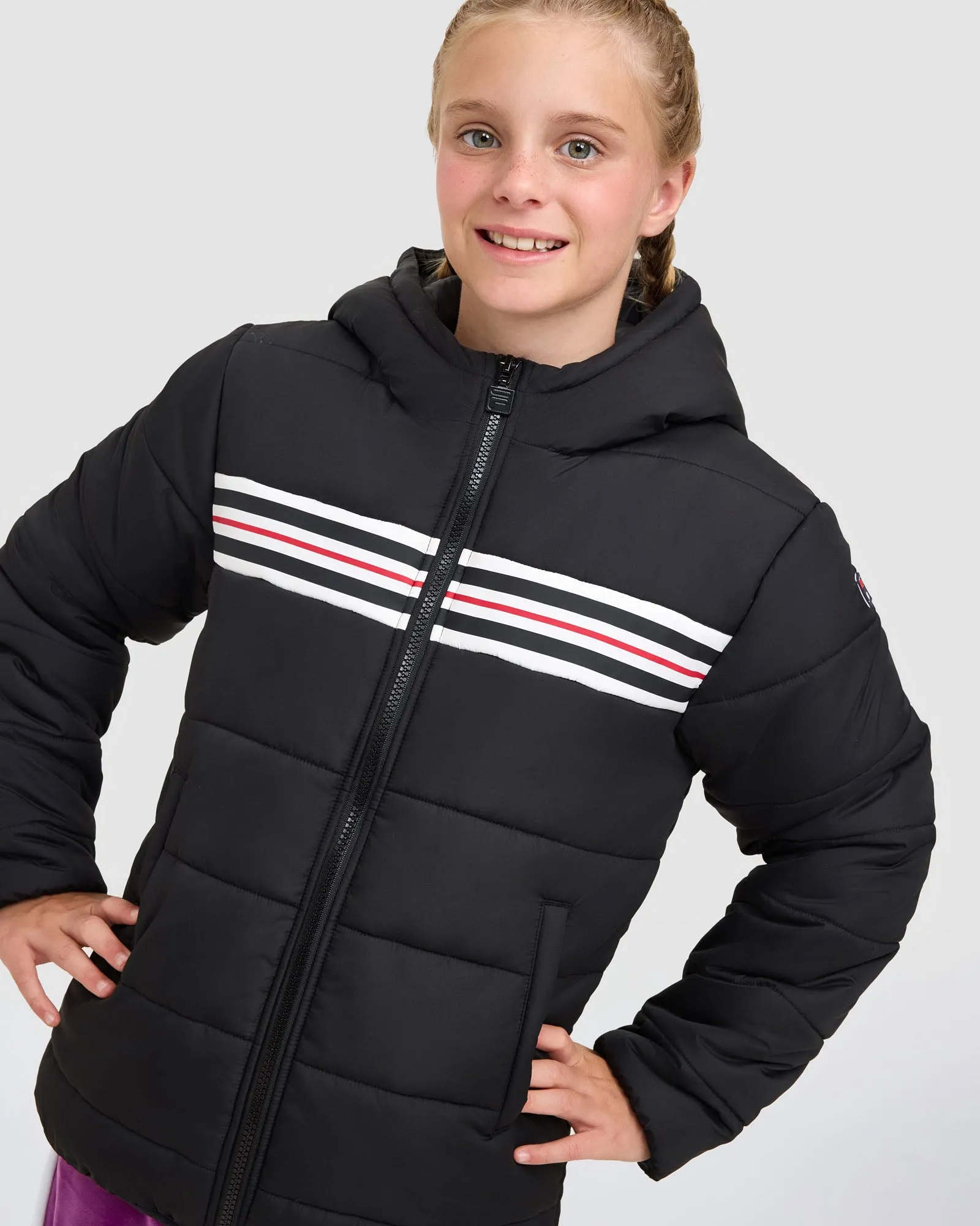 Kids Ashley Puff Jacket -FILA