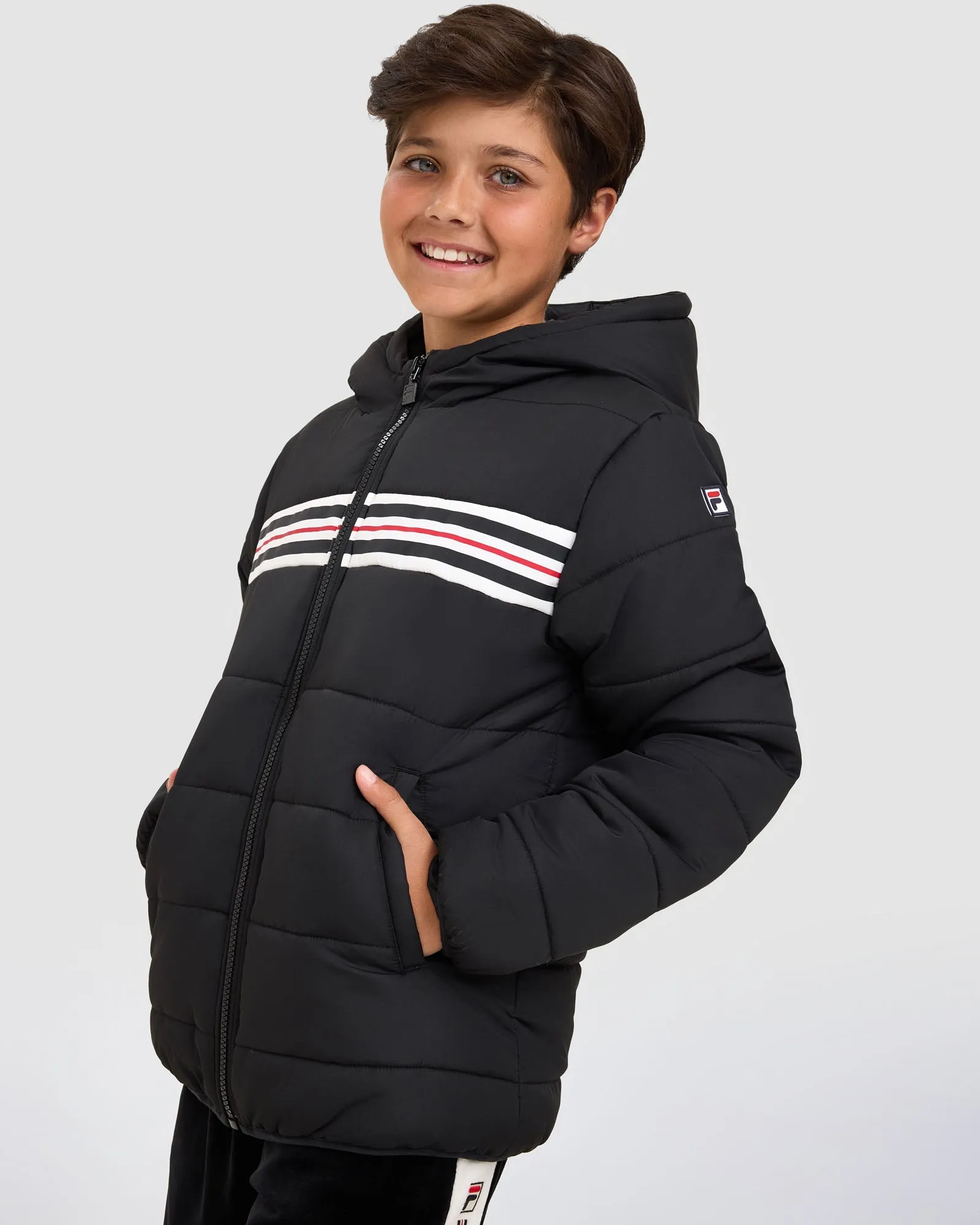 Kids Ashley Puff Jacket -FILA