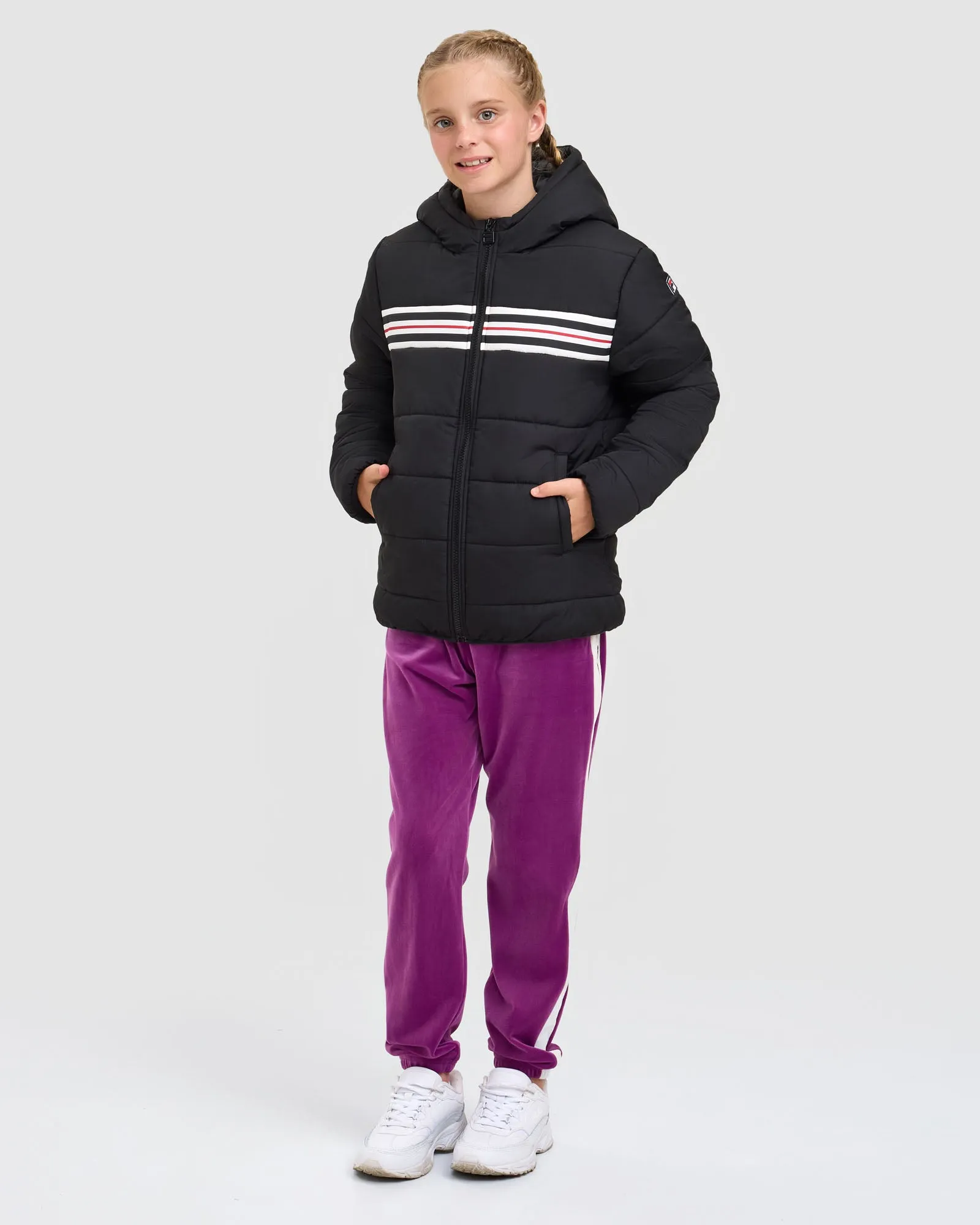 Kids Ashley Puff Jacket -FILA