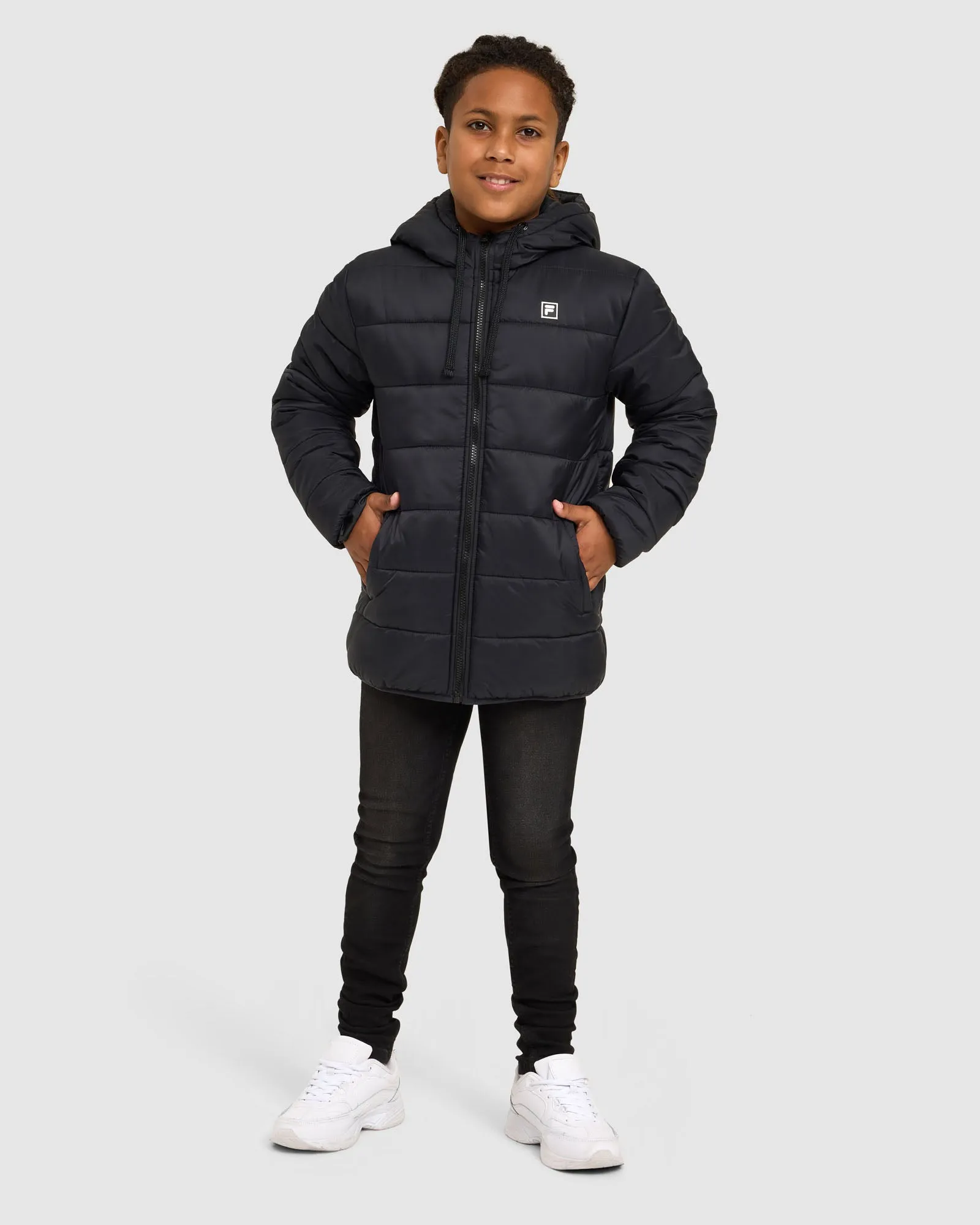 Kid's Charlie Puff Jacket -FILA