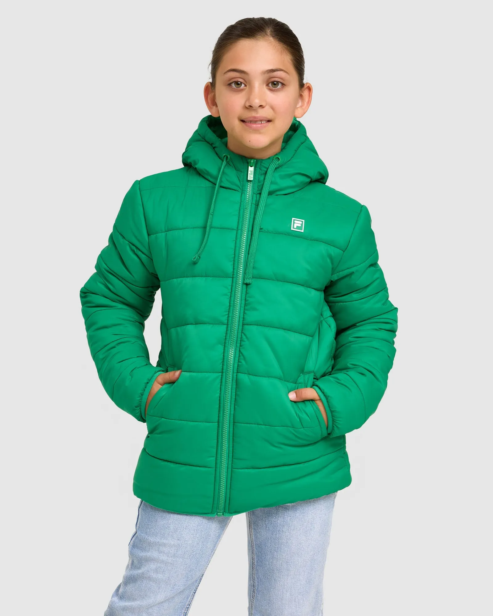 Kid's Charlie Puff Jacket -FILA