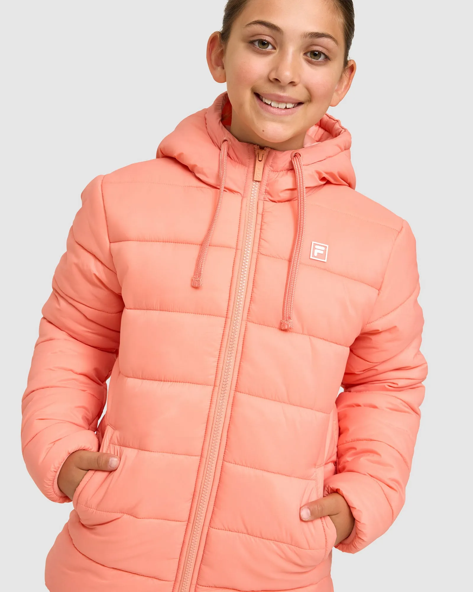 Kid's Charlie Puff Jacket -FILA