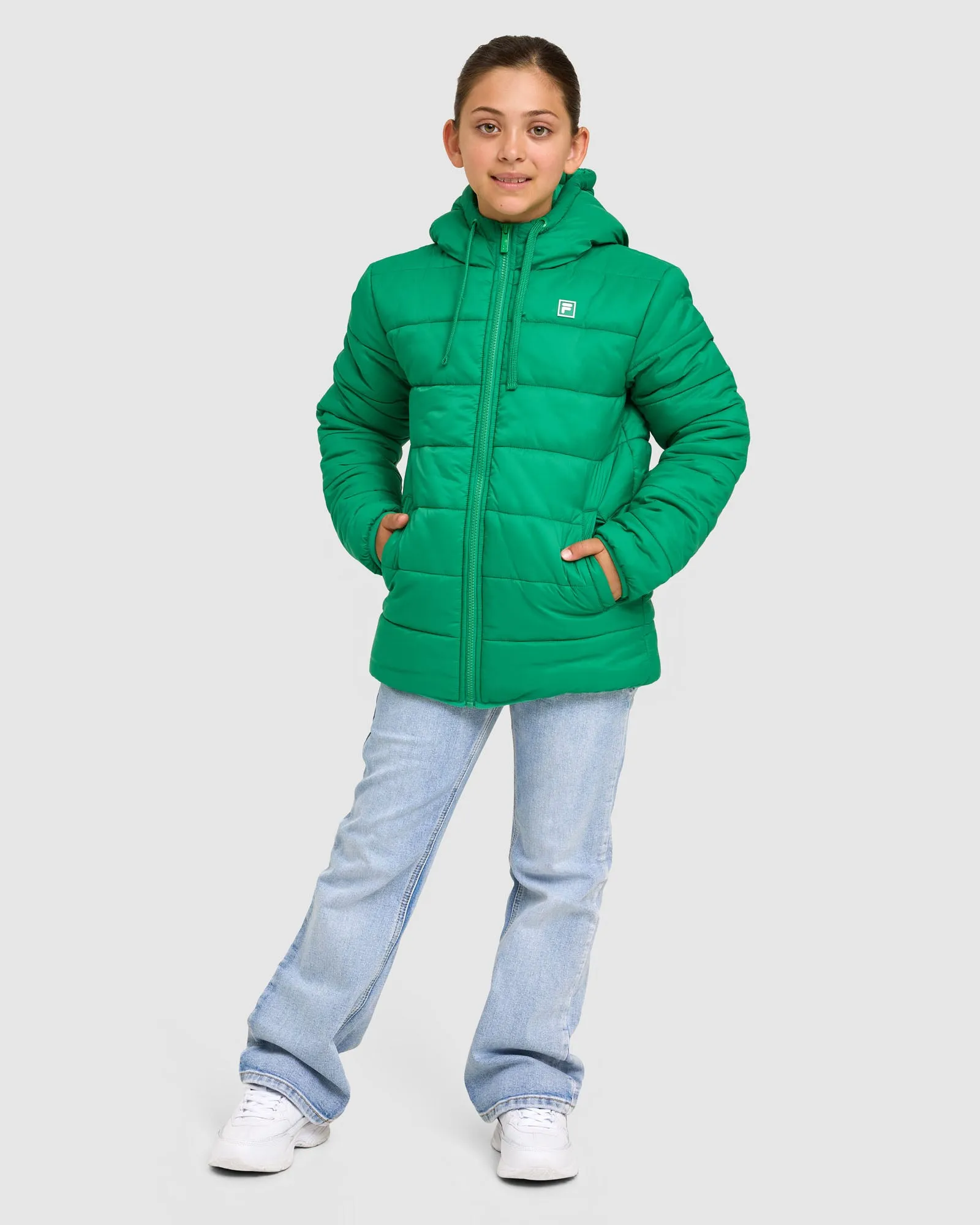 Kid's Charlie Puff Jacket -FILA