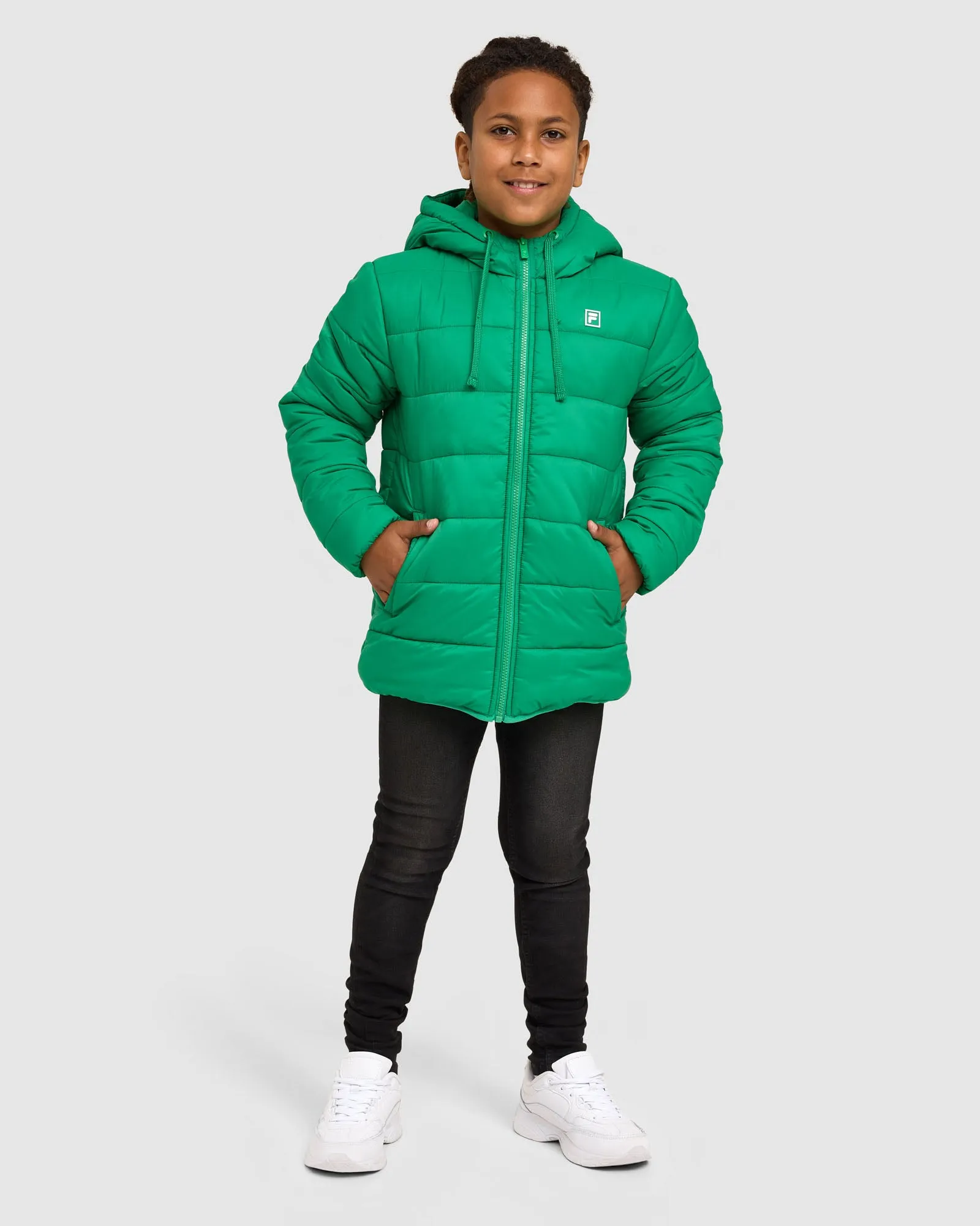 Kid's Charlie Puff Jacket -FILA