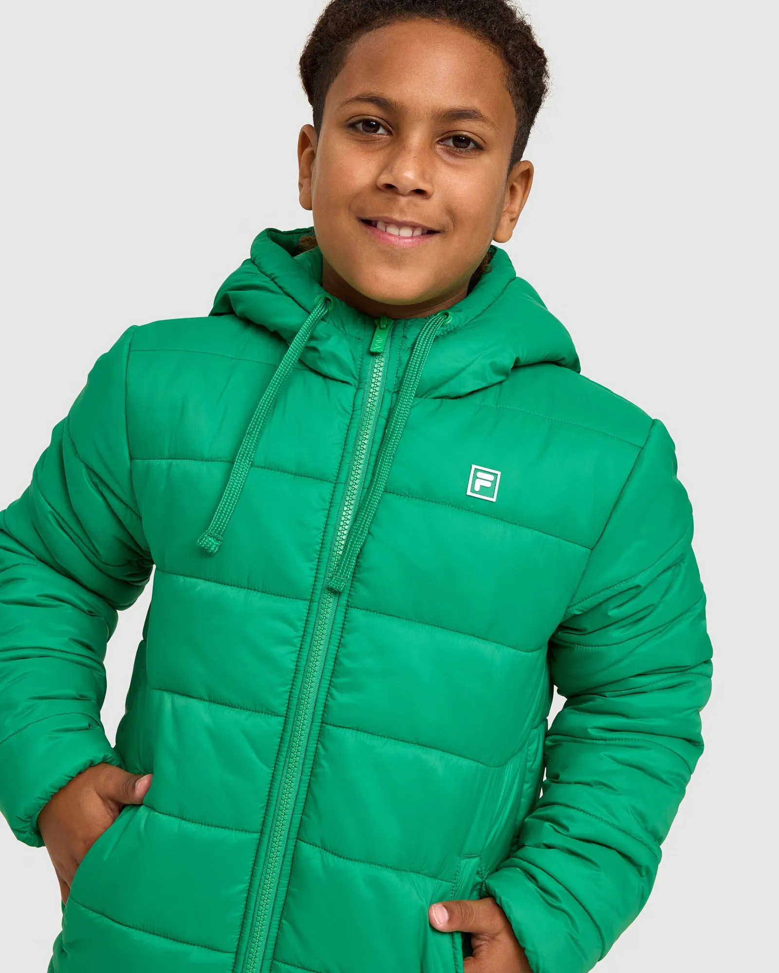 Kid's Charlie Puff Jacket -FILA