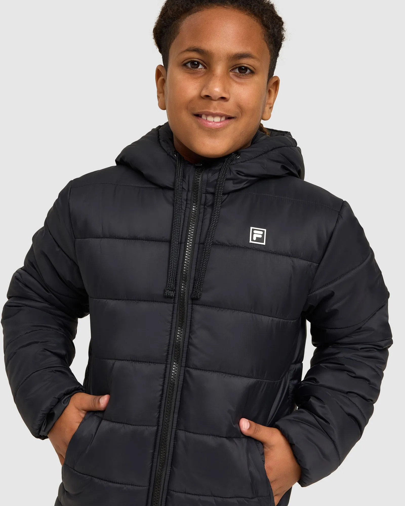 Kid's Charlie Puff Jacket -FILA