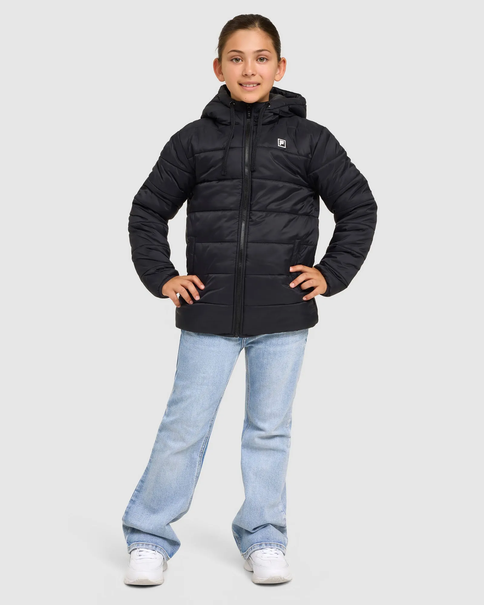 Kid's Charlie Puff Jacket -FILA