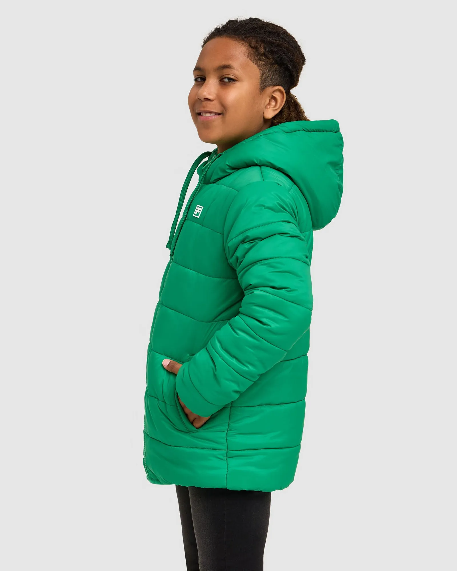 Kid's Charlie Puff Jacket -FILA