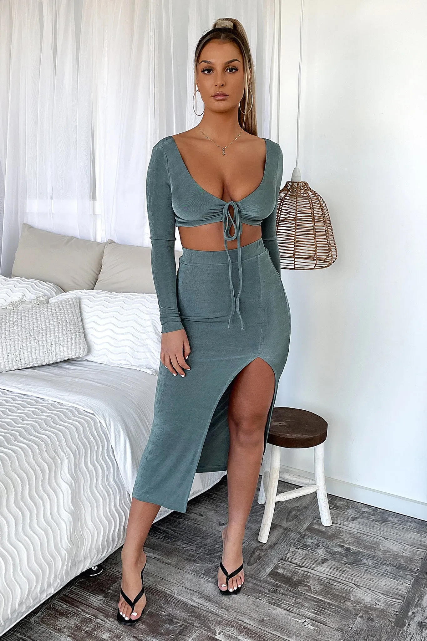 Kurser Crop - Khaki