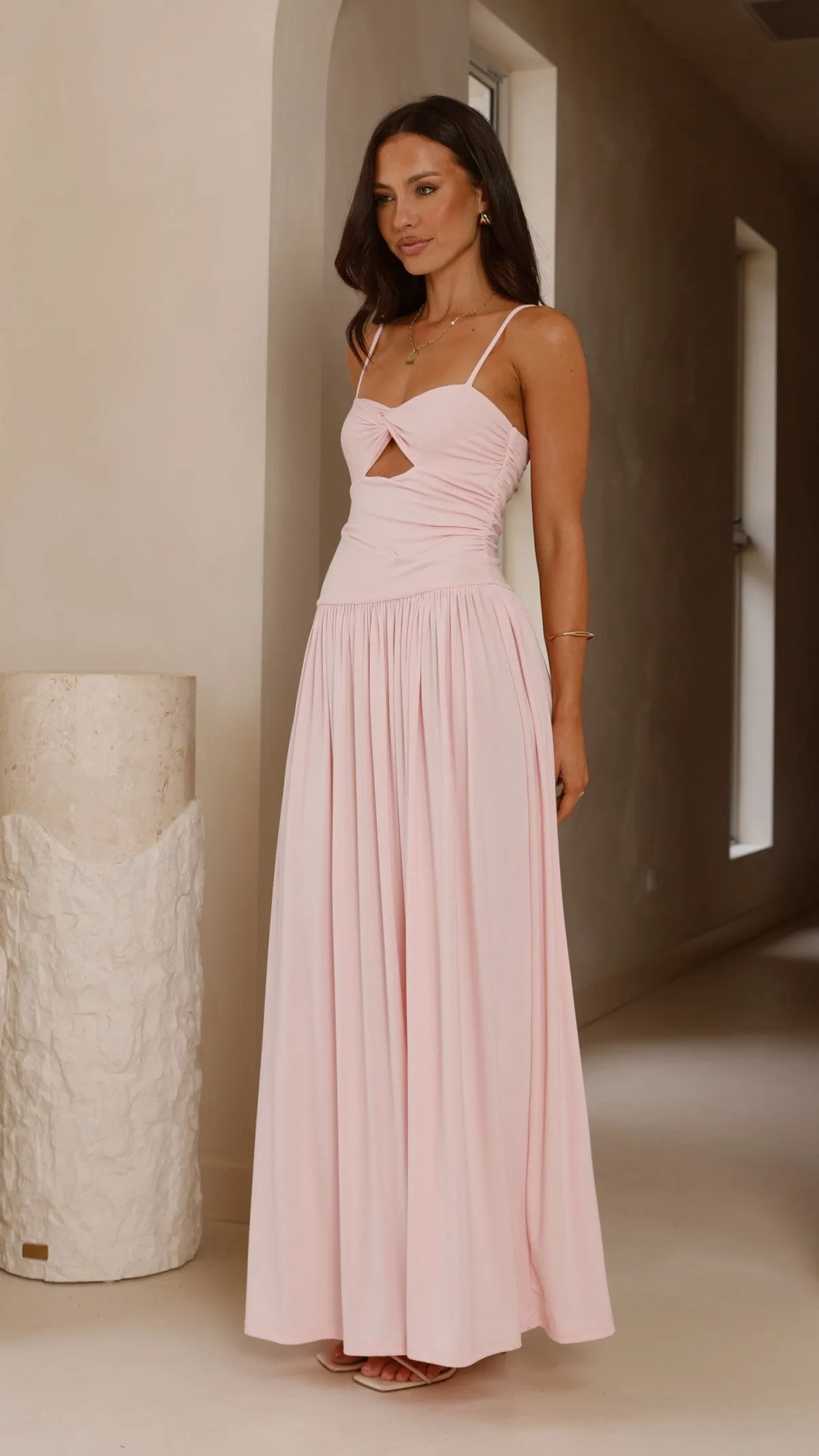 Libertine Maxi Dress - Light Pink Billy J