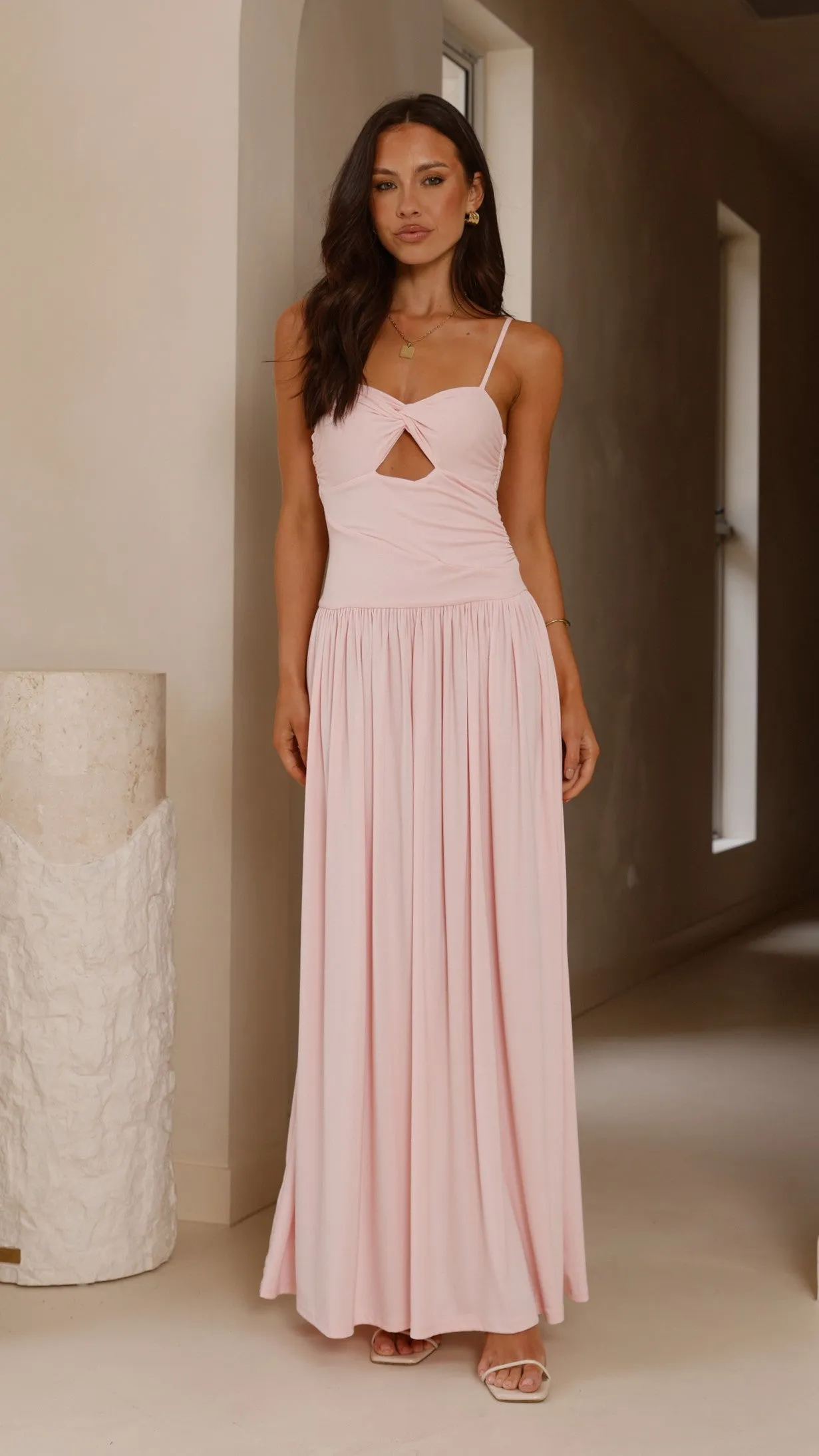 Libertine Maxi Dress - Light Pink Billy J
