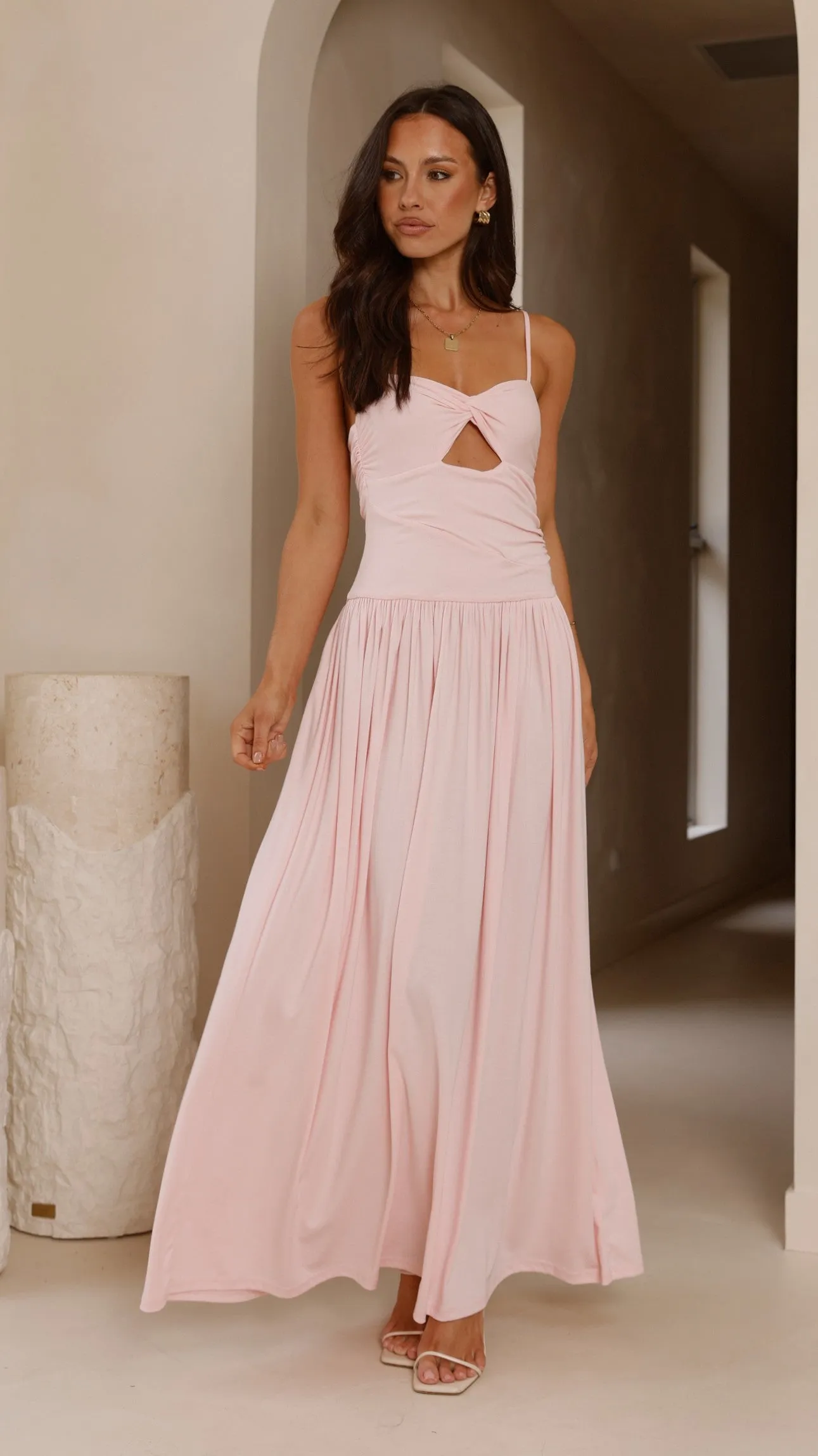 Libertine Maxi Dress - Light Pink Billy J