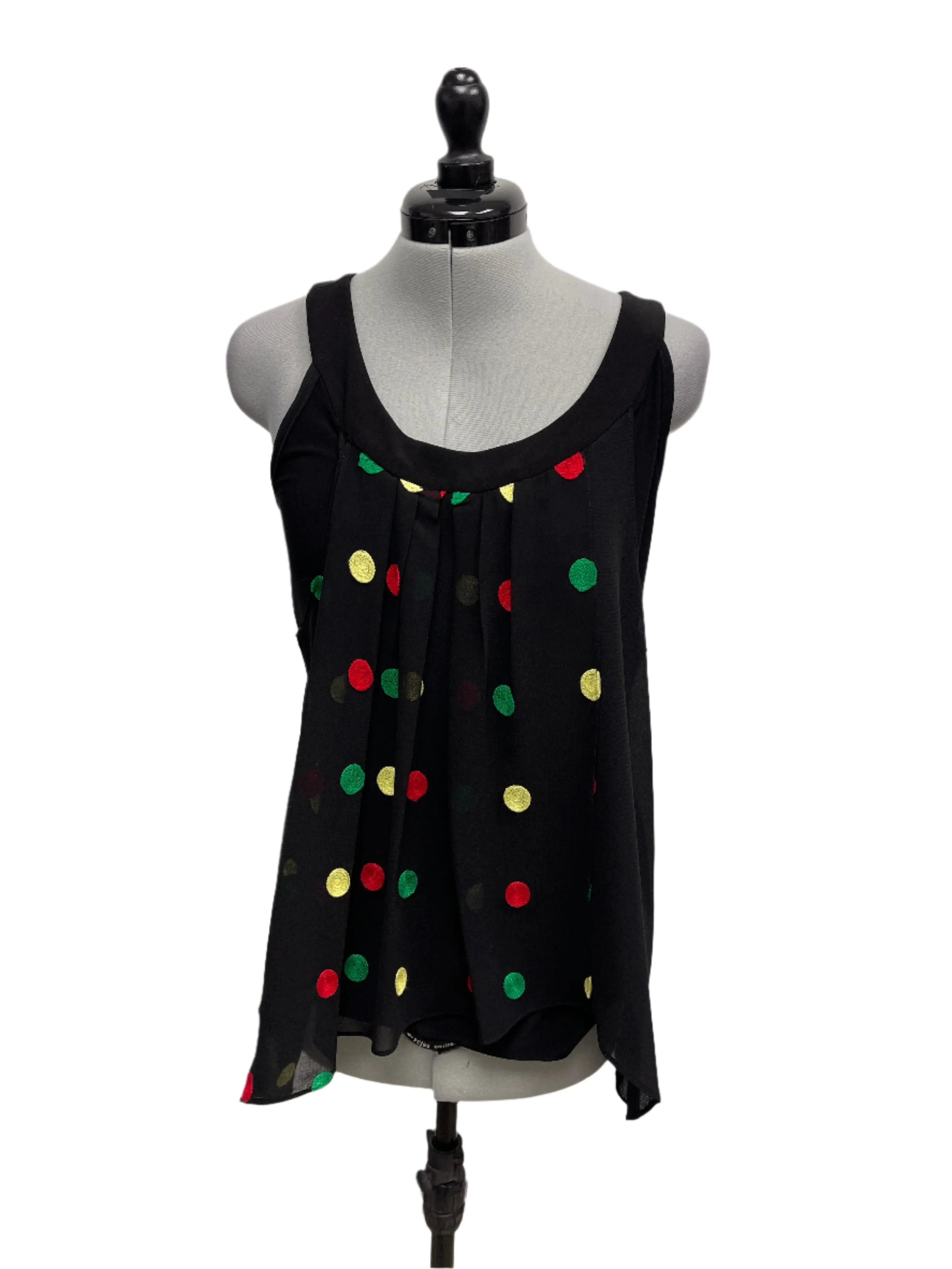Limited Edition Womens Cartise Sleeveless Blouse, Size 6  Going Fast!