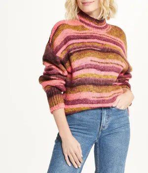 Luxury Feel Stripe Sweater  Going Fast!