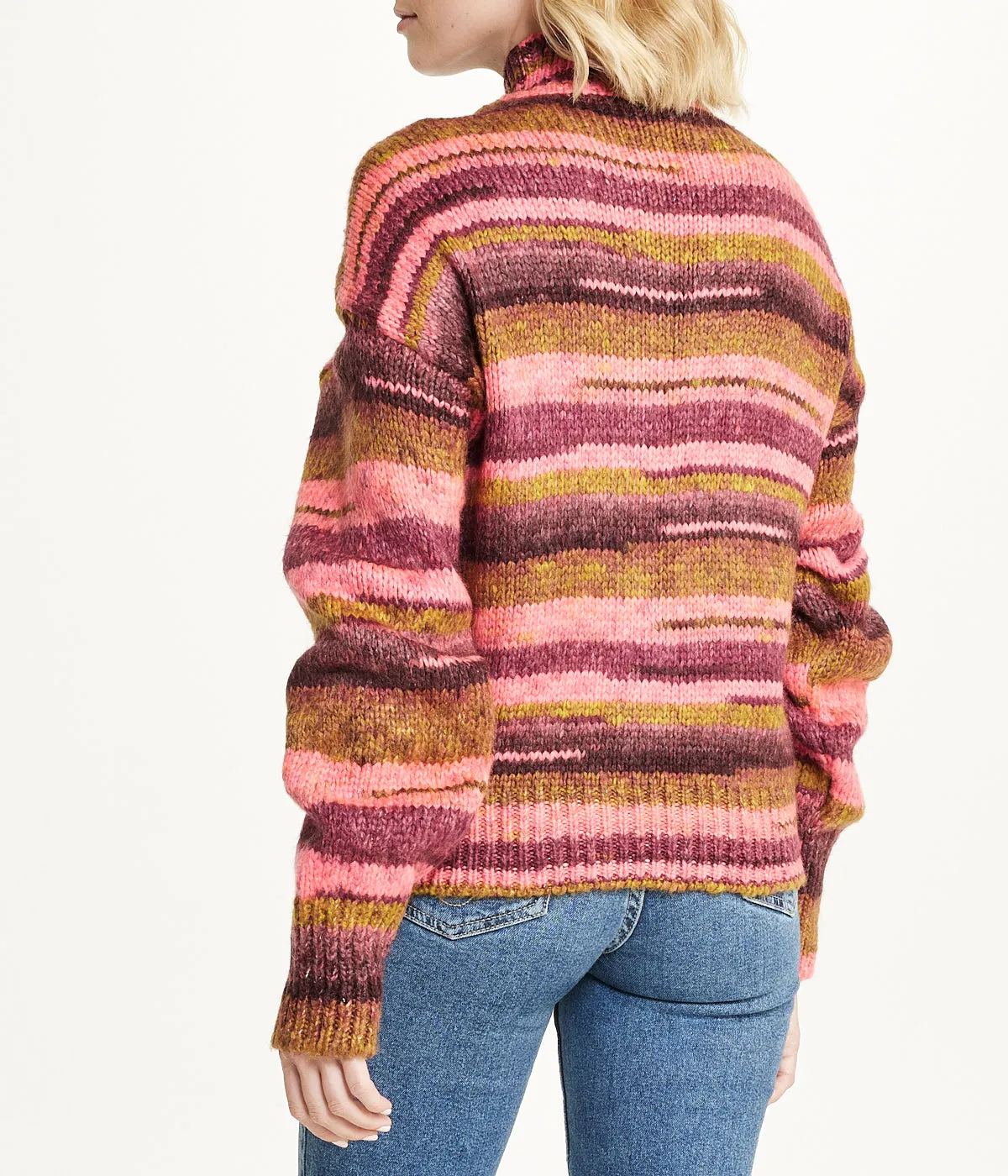 Luxury Feel Stripe Sweater  Going Fast!