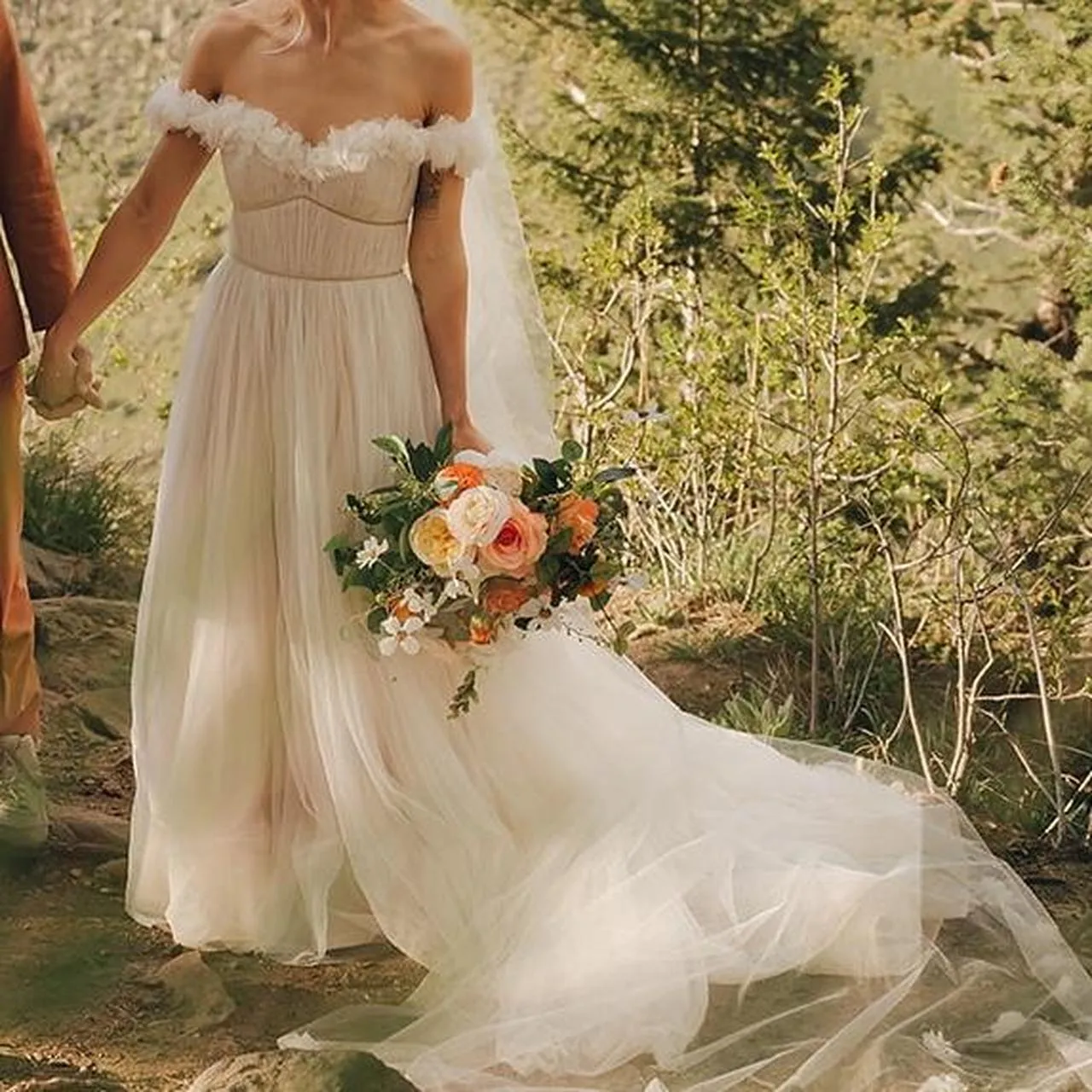 Luxury Feel Watters Corrine Gown  Last Few Pieces!