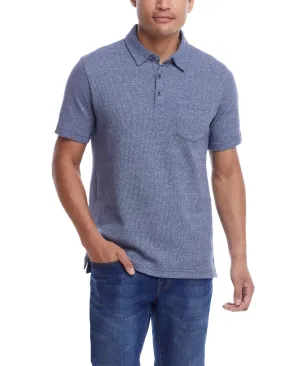 Luxury Feel Weatherproof Vintage Men's Waffle Polo Shirt  Today Only!