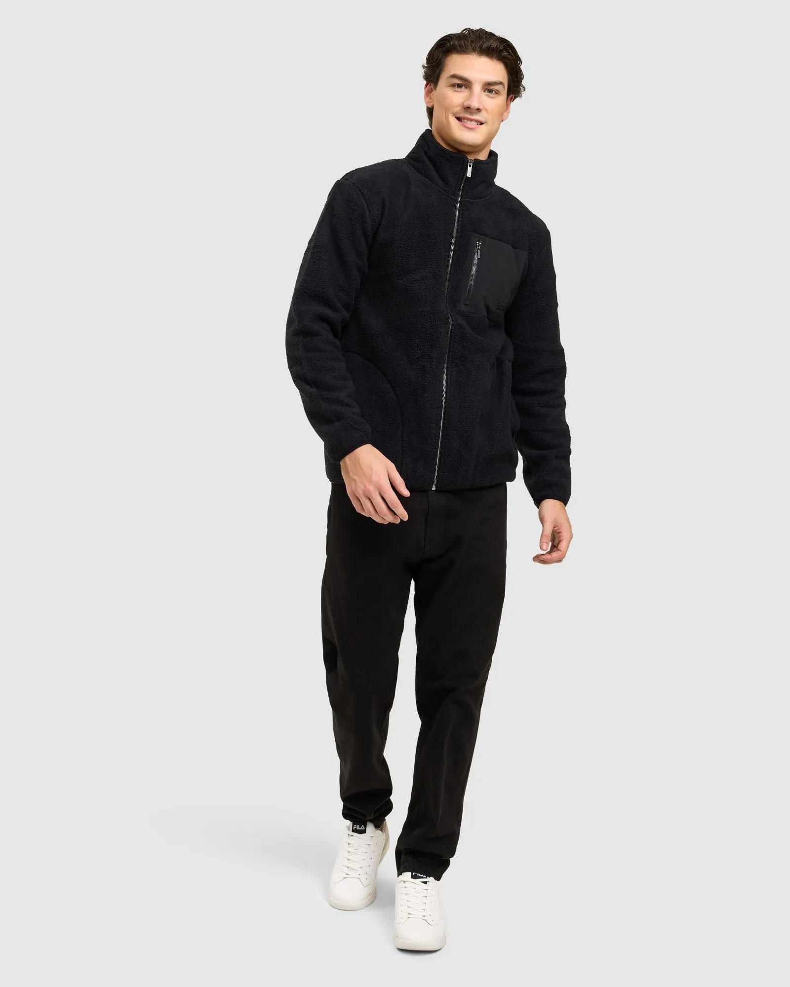 Men's Carlo Fleece Jacket -FILA